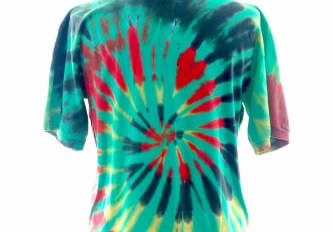 back close up of Classic Tie Dye Tee-Shirt