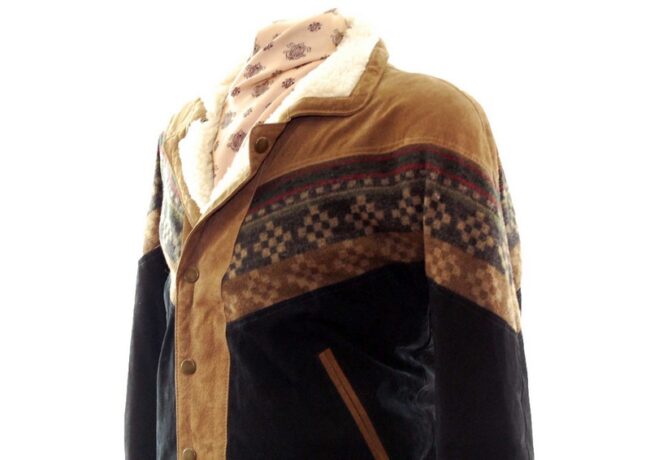 side of Aztec Jacket Mens