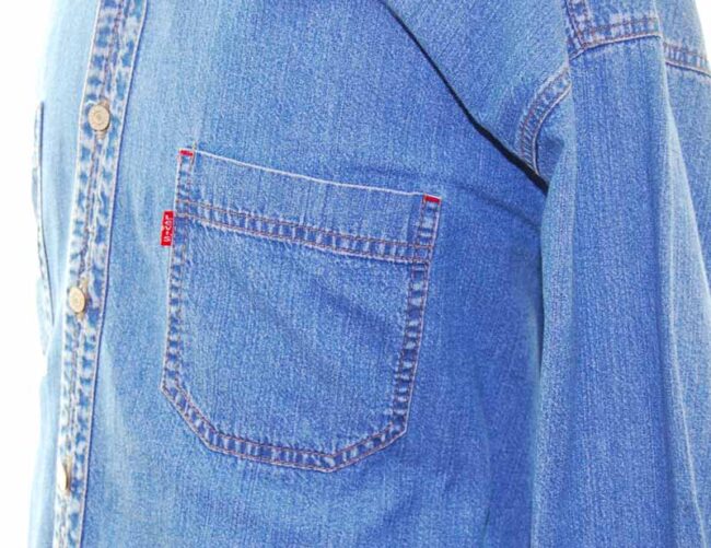 side of Levi's Red Tab Denim Shirt