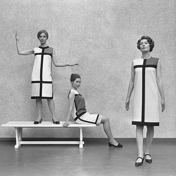 Yves Saint Laurent Geometric Shift Dresses, 1966 Yves Saint Laurent Geometric Shift Dresses, 1966