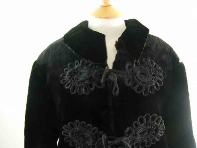 1900s Edwardian Black Jacket - Image 4