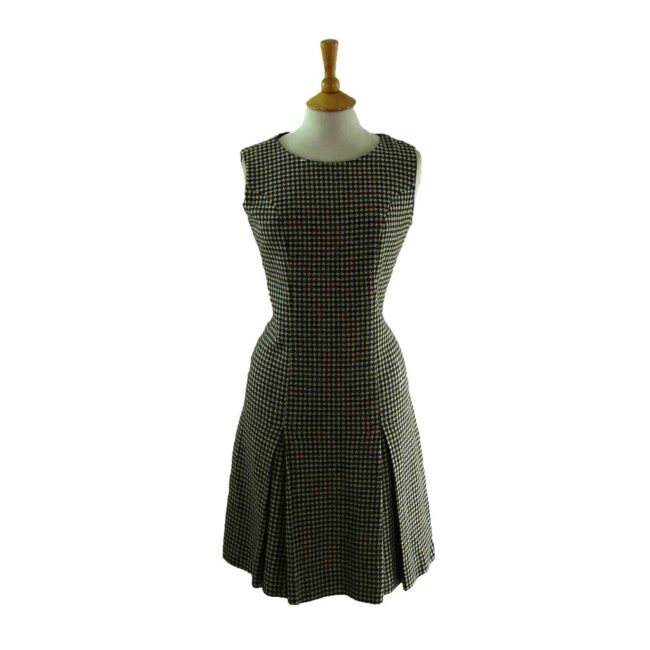1960s Hounds tooth Check Dress