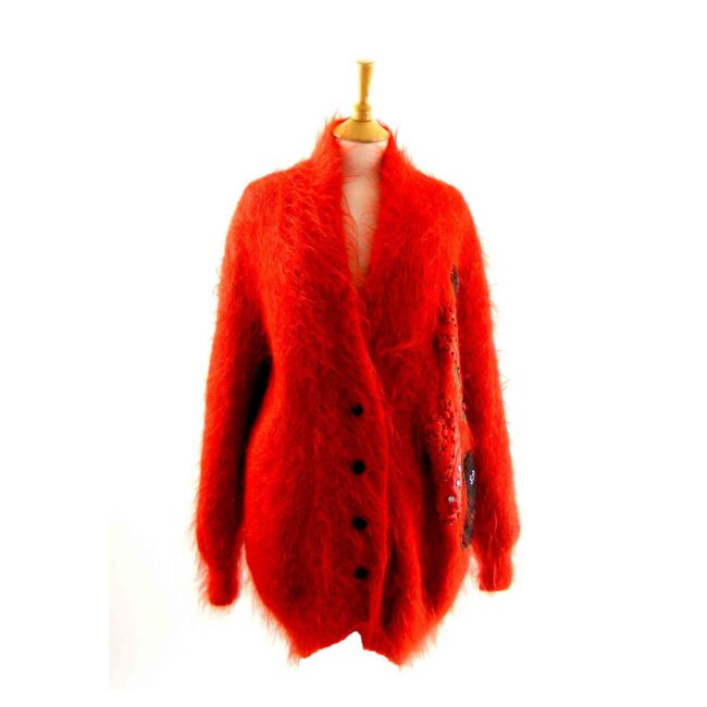 1980s Mohair cardigan