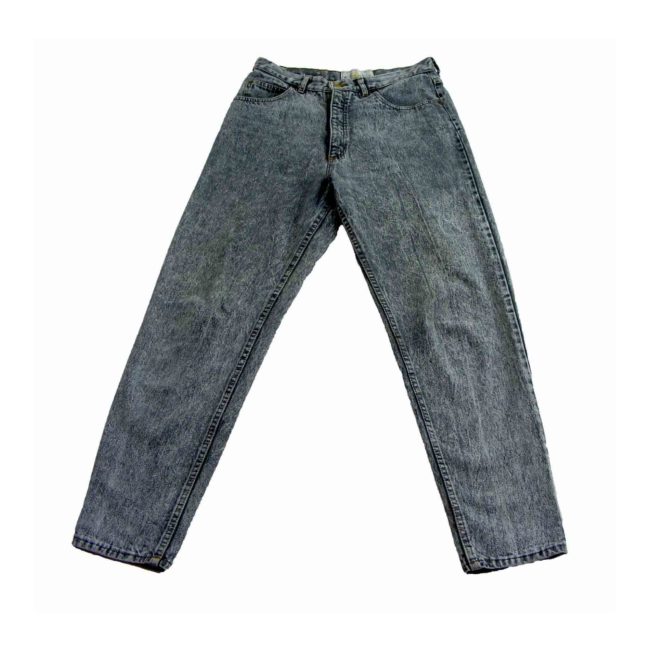 1990s Grey High Waisted Jeans