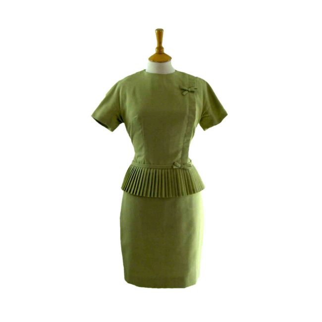 60s Lime Green Dress