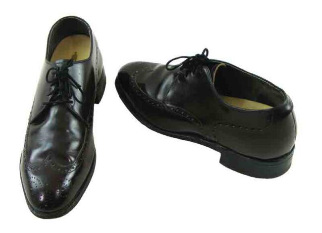 60s Oxblood Brogue Shoes - Image 2