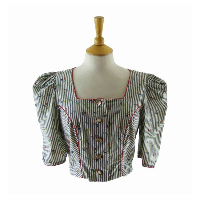 60s-Tyrolean-Striped-Blouse