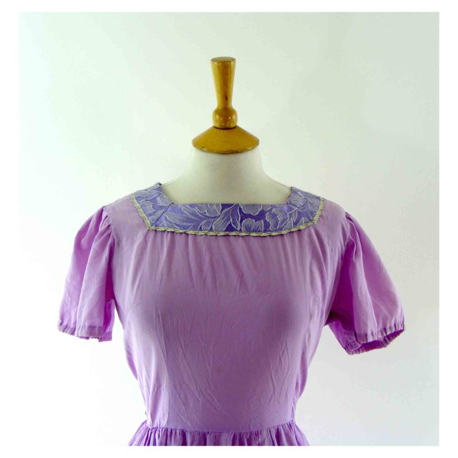 70s Amethyst midi dress - Image 2