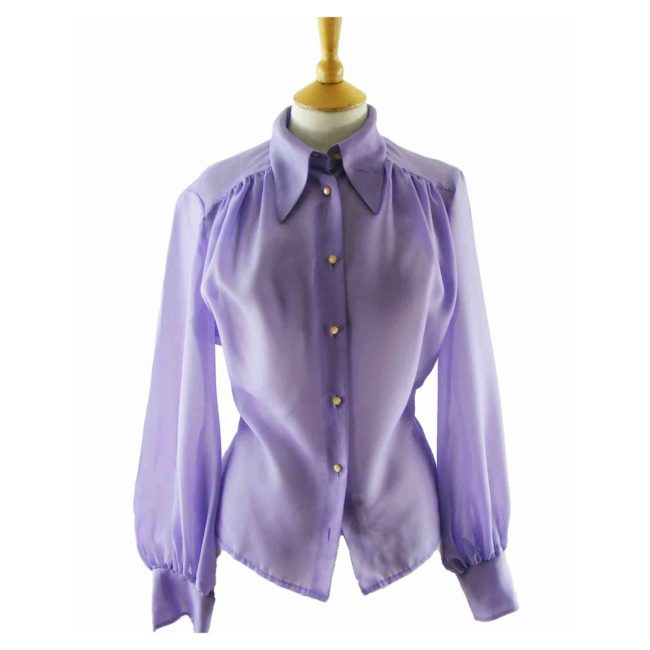 70s-Lilac-Long-Collared-Blouse