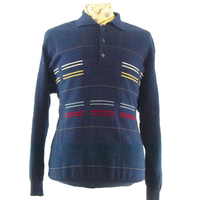 80s Navy Jumper