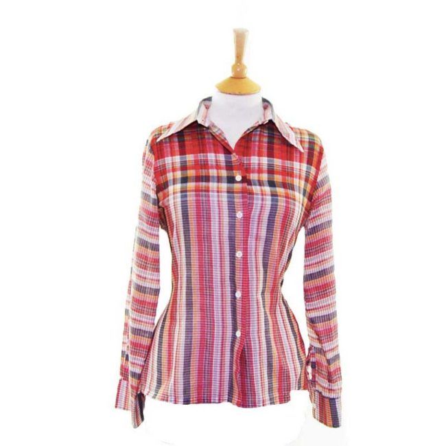 70s-Striped-Checkered-Blouse