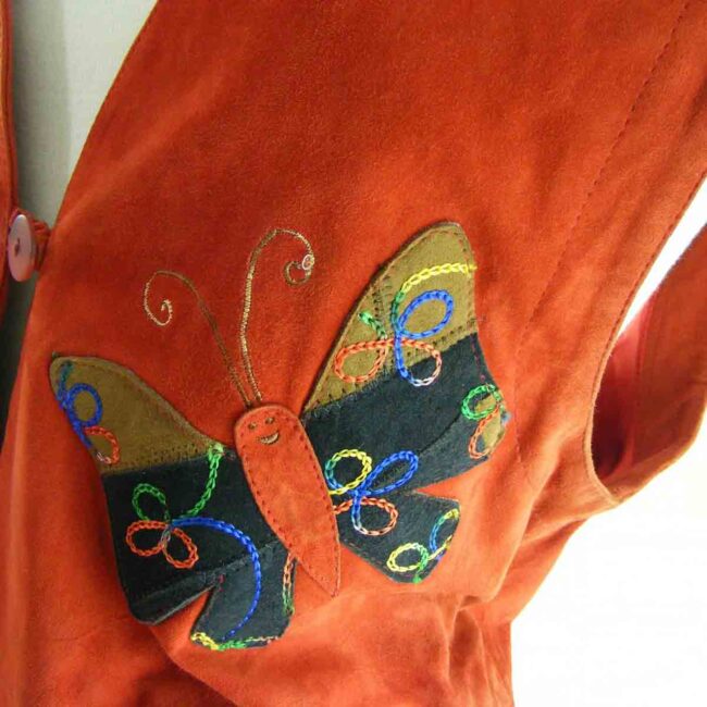70s Suede Waistcoat - Image 2