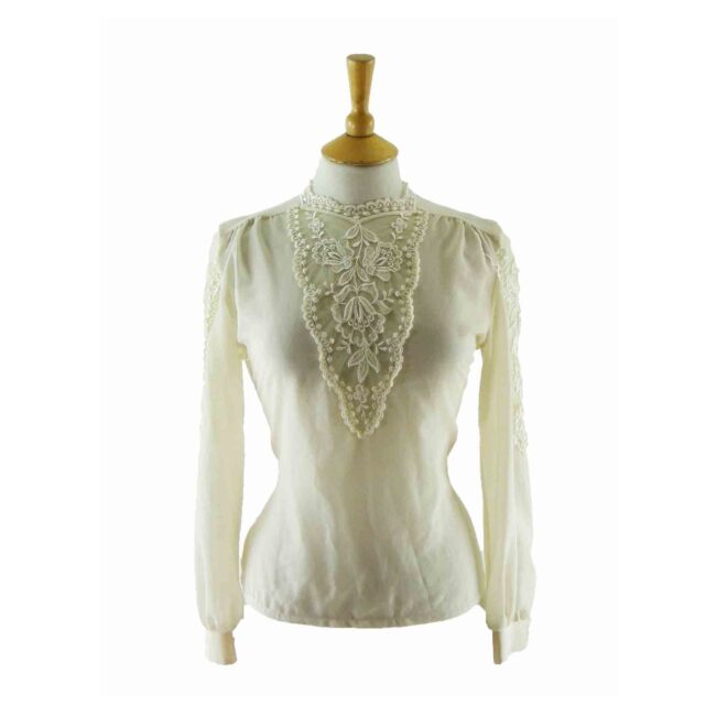 70s-White-Lace-Semi-Transparent-Blouse