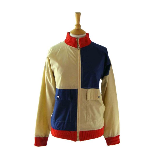 70s Retro Zip Up Jacket