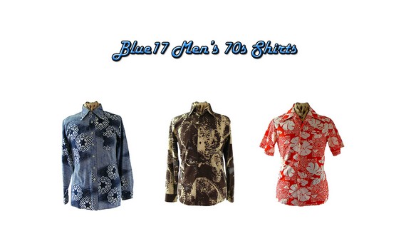 Rock 70s shirts UK style for your next Fancy Dress Party