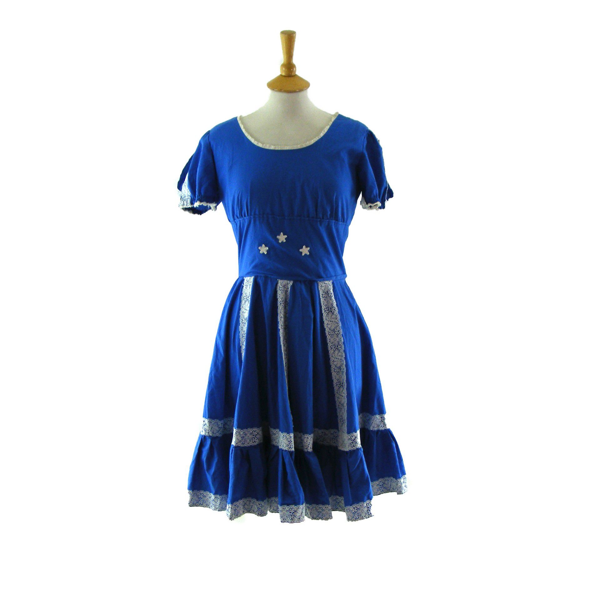 Abigail Short - 70s Blue