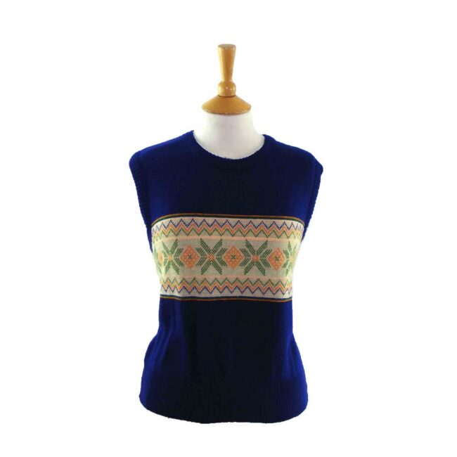 1970s Snowflake tank top