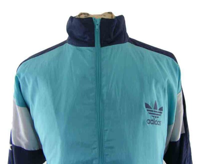 80s Adidas Shell Suit Top - Image 2
