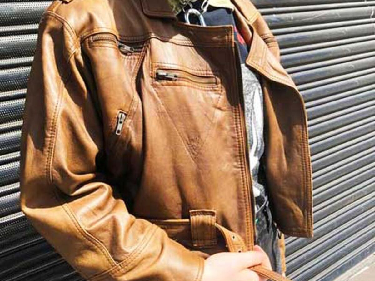 80s-Cropped-Brown-Leather-