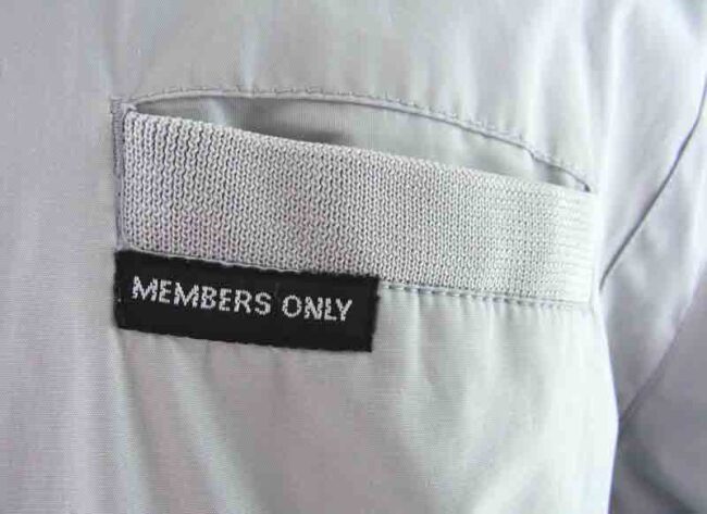 80s Members Only Jacket - Image 3