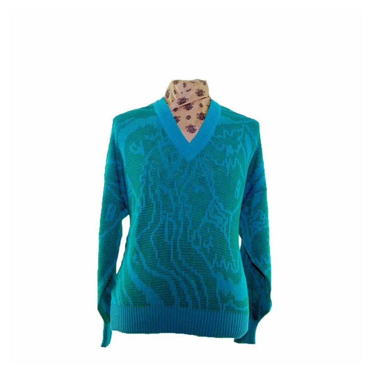 80s-Mens-Green-And-Turquoise-V-Neck-Sweater-.jpg