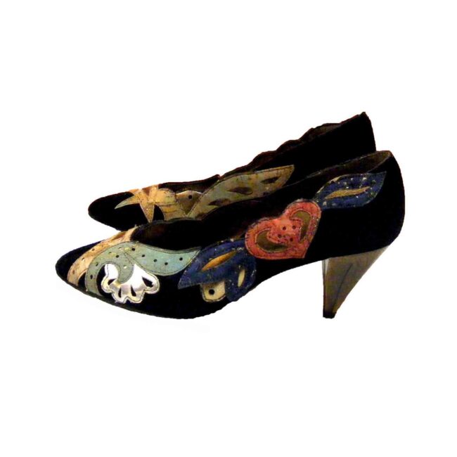 80s Multicoloured Pumps