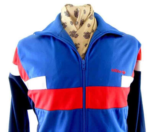 80s Retro Adidas Track Suit Top - Image 2