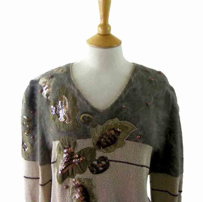 80s Style Angora Jumper - Image 2
