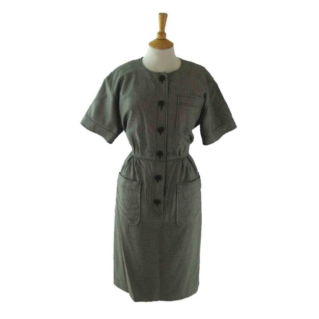 80s Yves St Laurent Dress