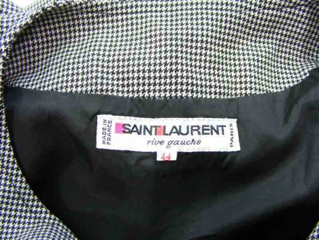 80s Yves St Laurent Dress - Image 3