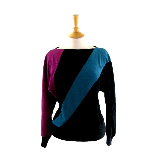 80s diagonal top