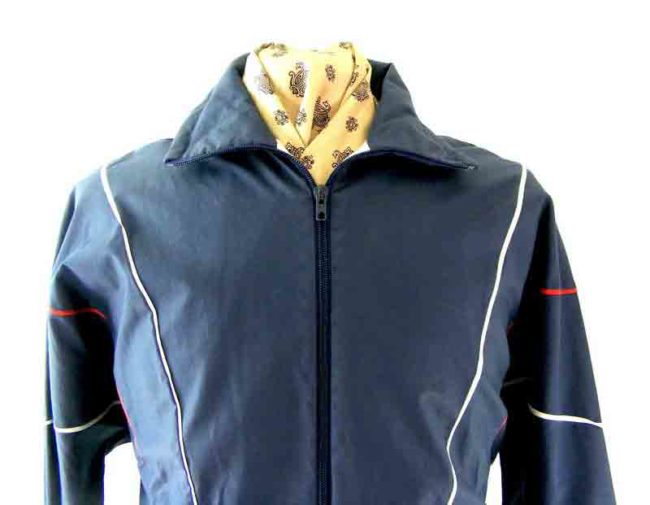 80s Retro Zip Up Jacket - Image 2