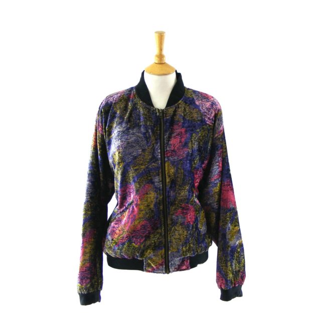 80s womens bomber jacket