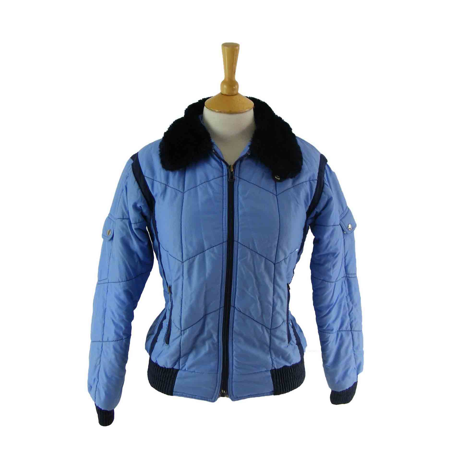 Blue Vintage ski jacket Blue 17 Vintage Clothing