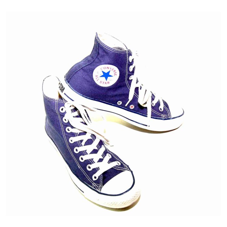 90s Blue Converse All Star High Tops 