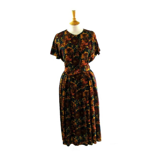 90s Floral Dress