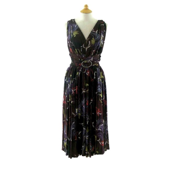90s Floral Printed Maxi dress