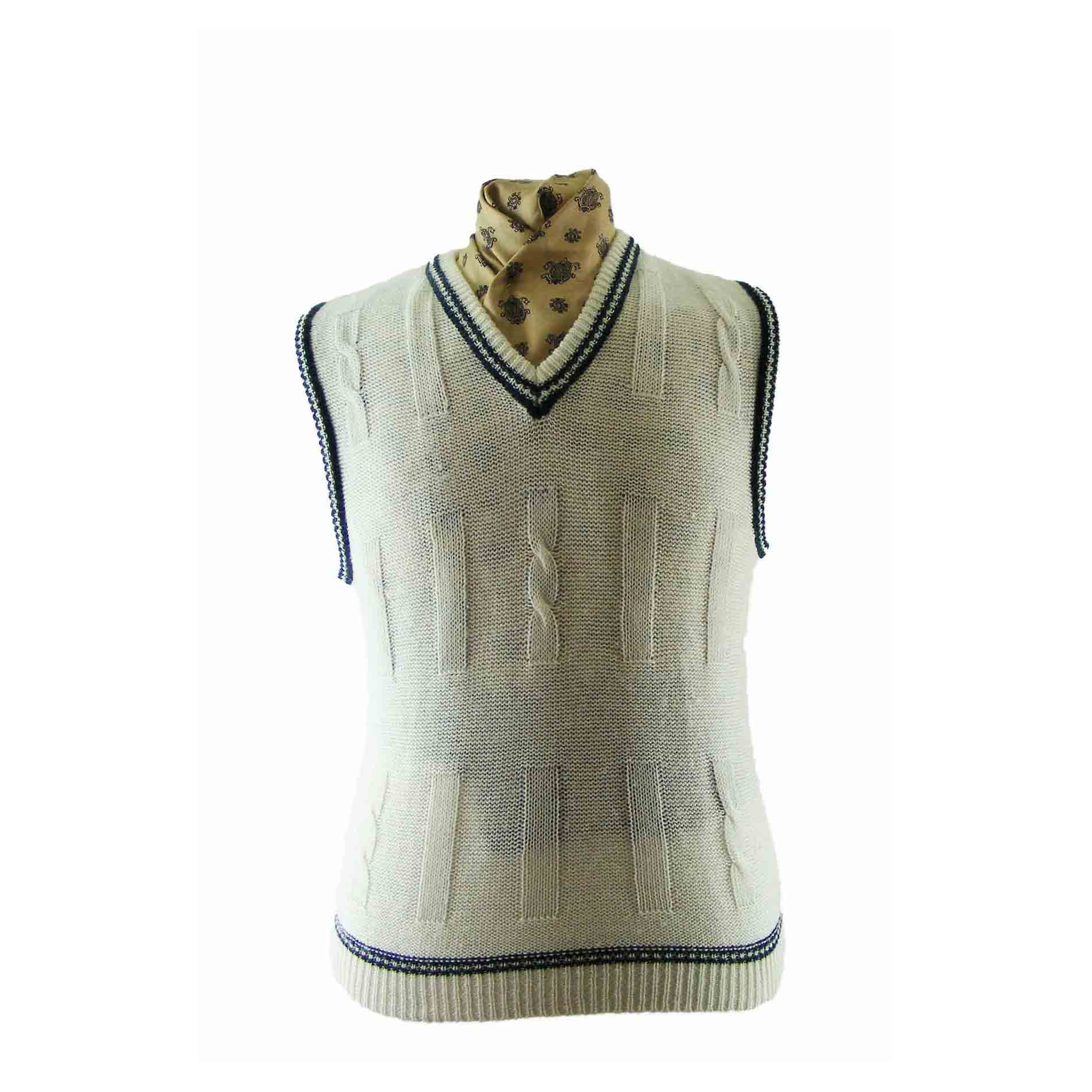 men's v neck vests uk