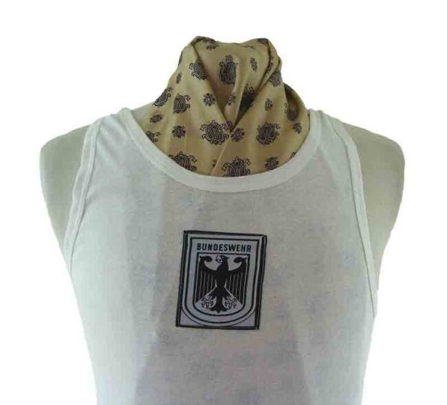 90s White Bundeswehr Vest - Image 2