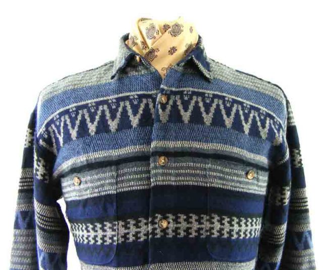 90s Blue South West Shirt - Image 2