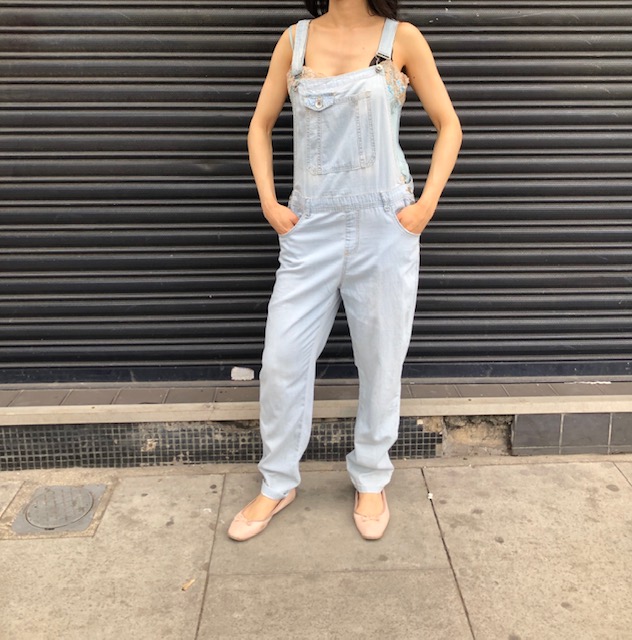 ladies denim dungarees uk