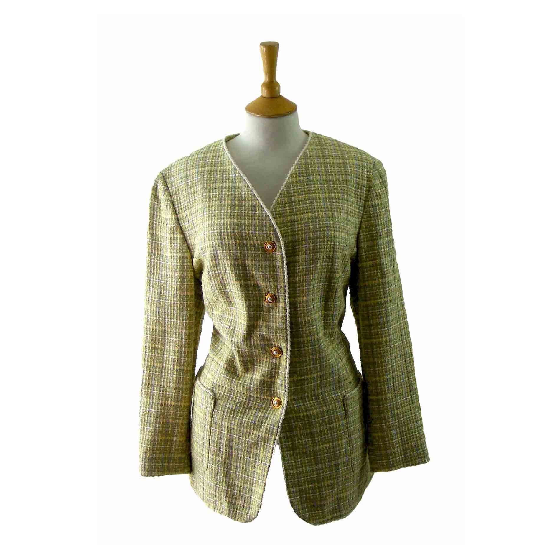 90s Ladies Green  jacket