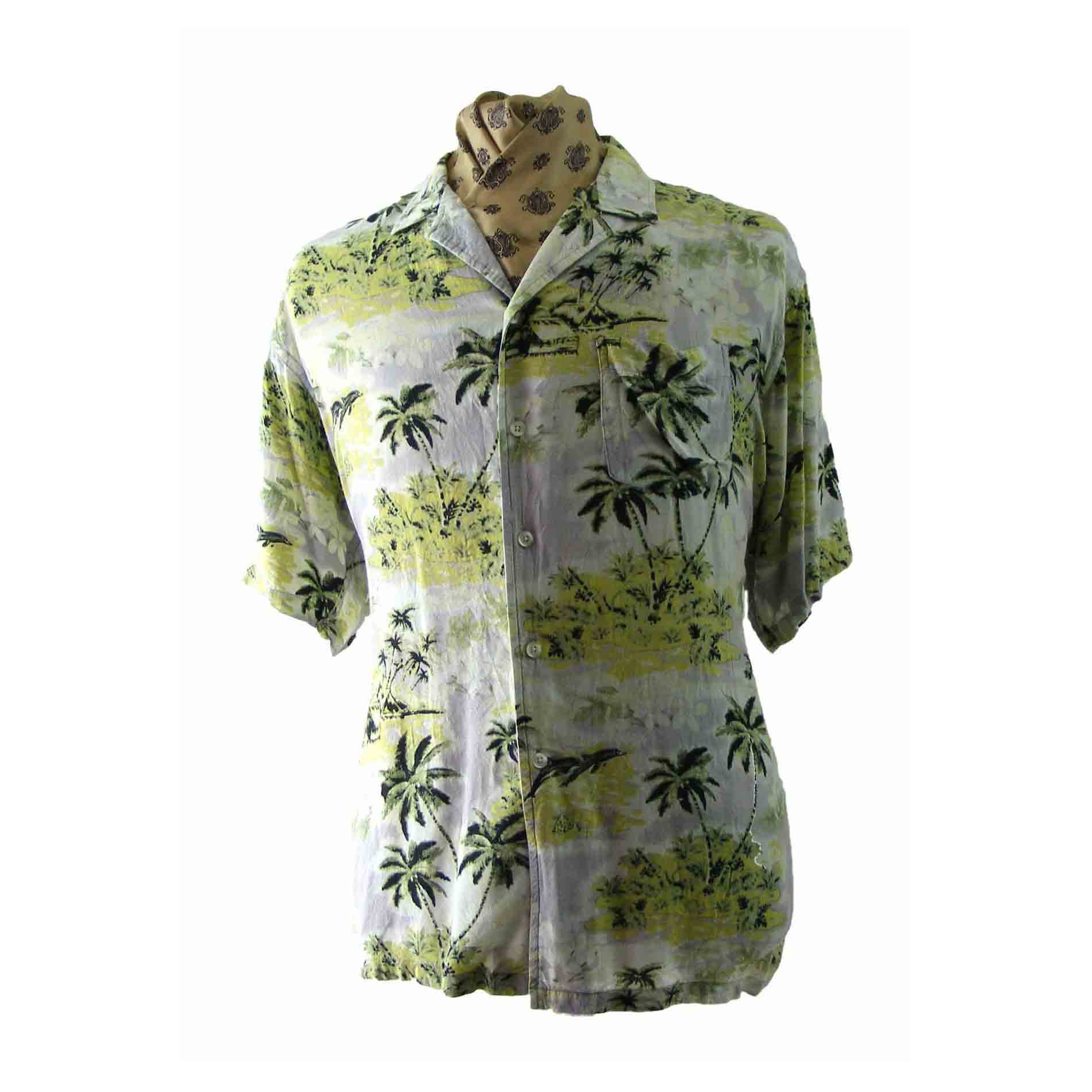 90s Hawaiian Printed shirt