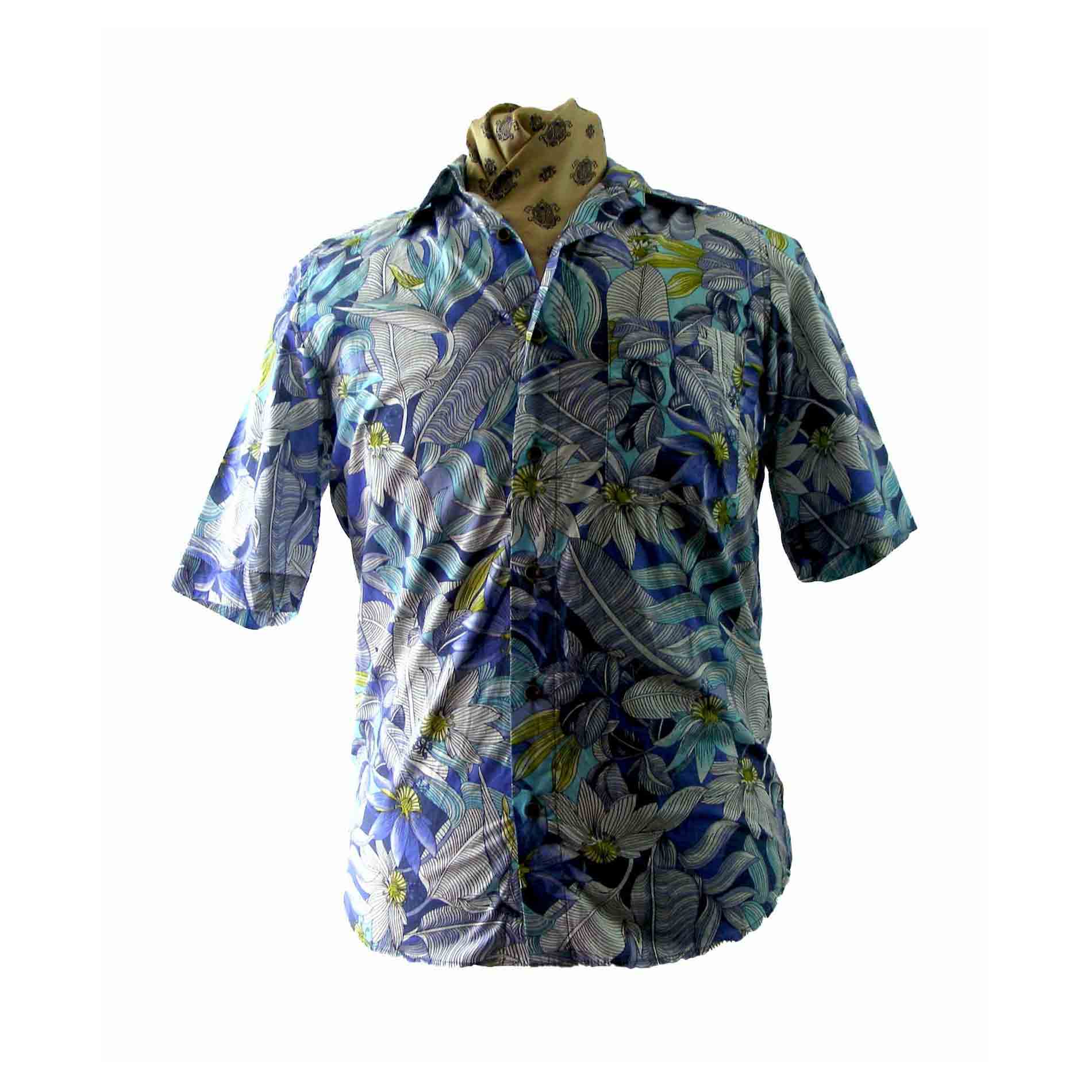 90s Hawaiian Tropical Print shirt