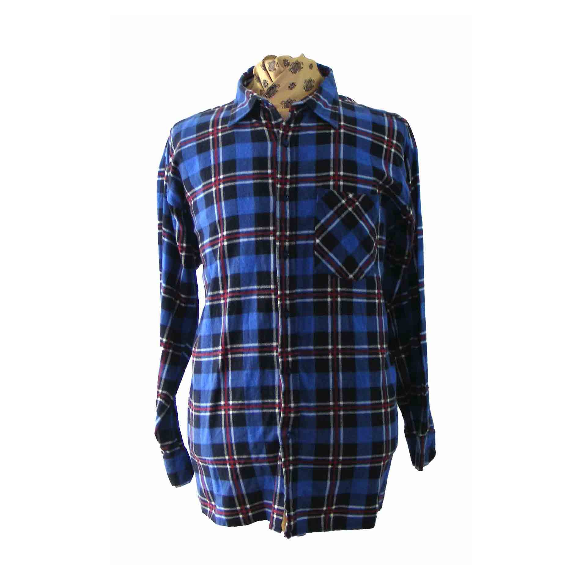 90s Plaid Multicoloured Shirt