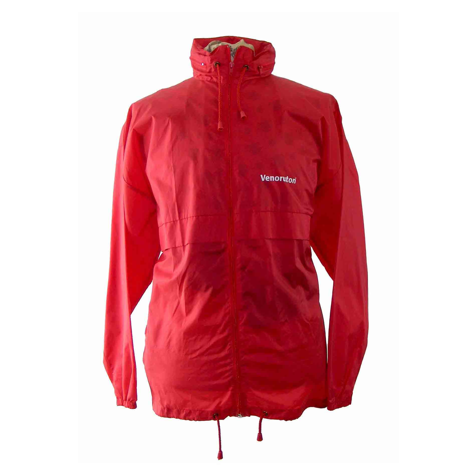 90s Red Sirocco windbreaker