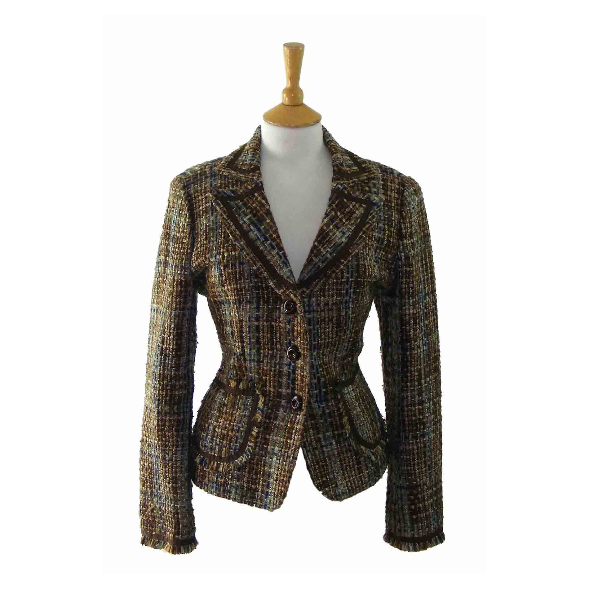 Multi coloured sales jacket ladies