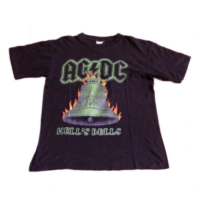 AC-DC Hells Bells T shirt -M