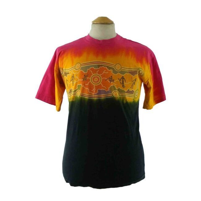 Aboriginal Tie Dye T shirt