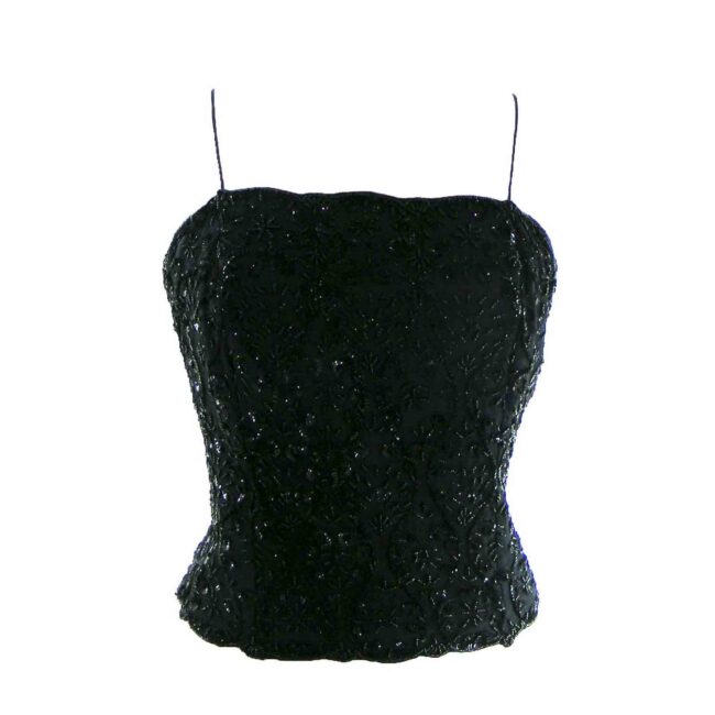 Beaded And Sequinned Top
